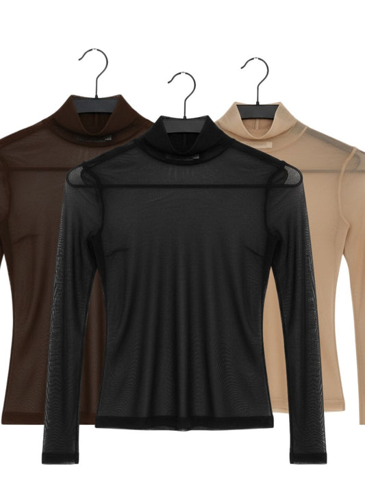 Blusas de Tela (Segunda Pele) em 5 cores disponíveis